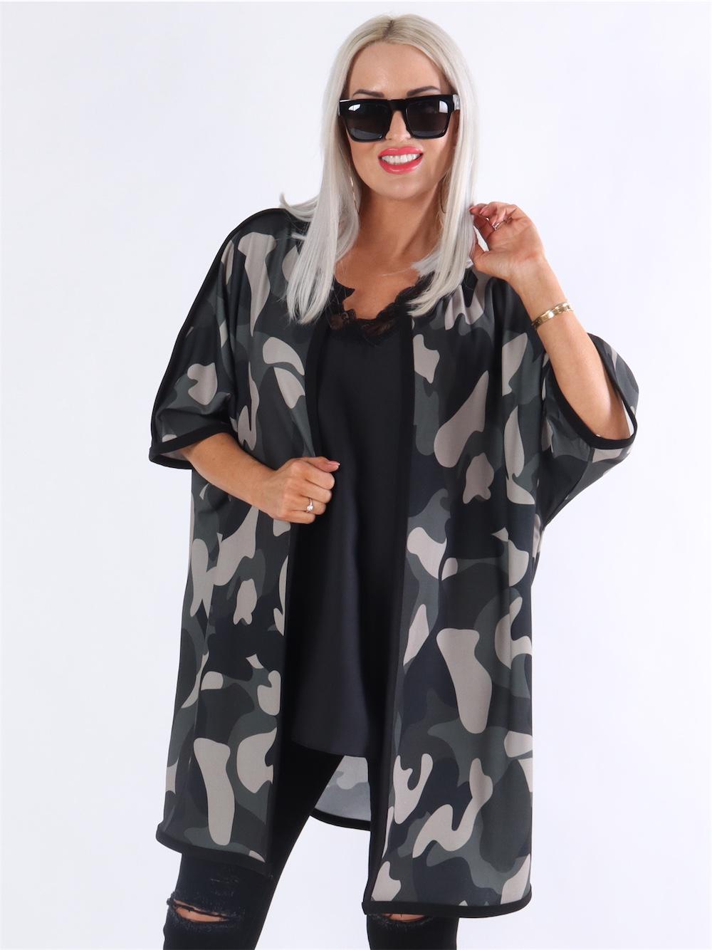 Shakira - Sort simpel cardigan